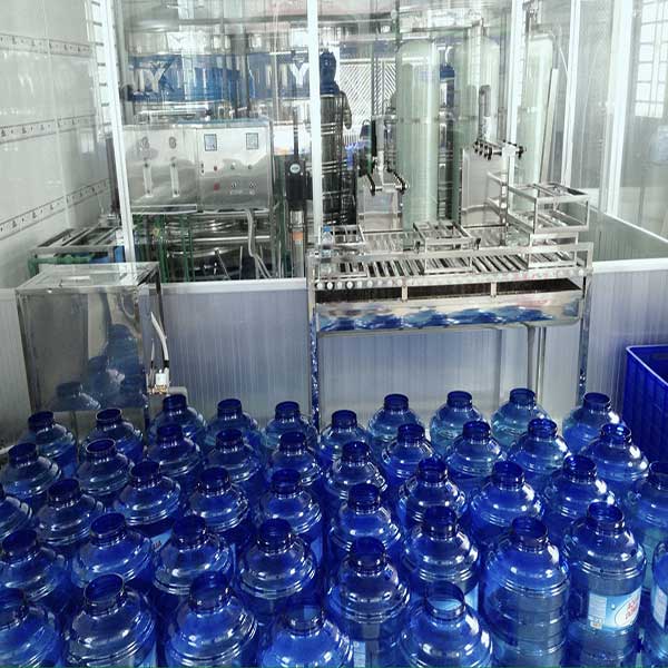 Những lưu ý khi sản xuất nước đóng chai